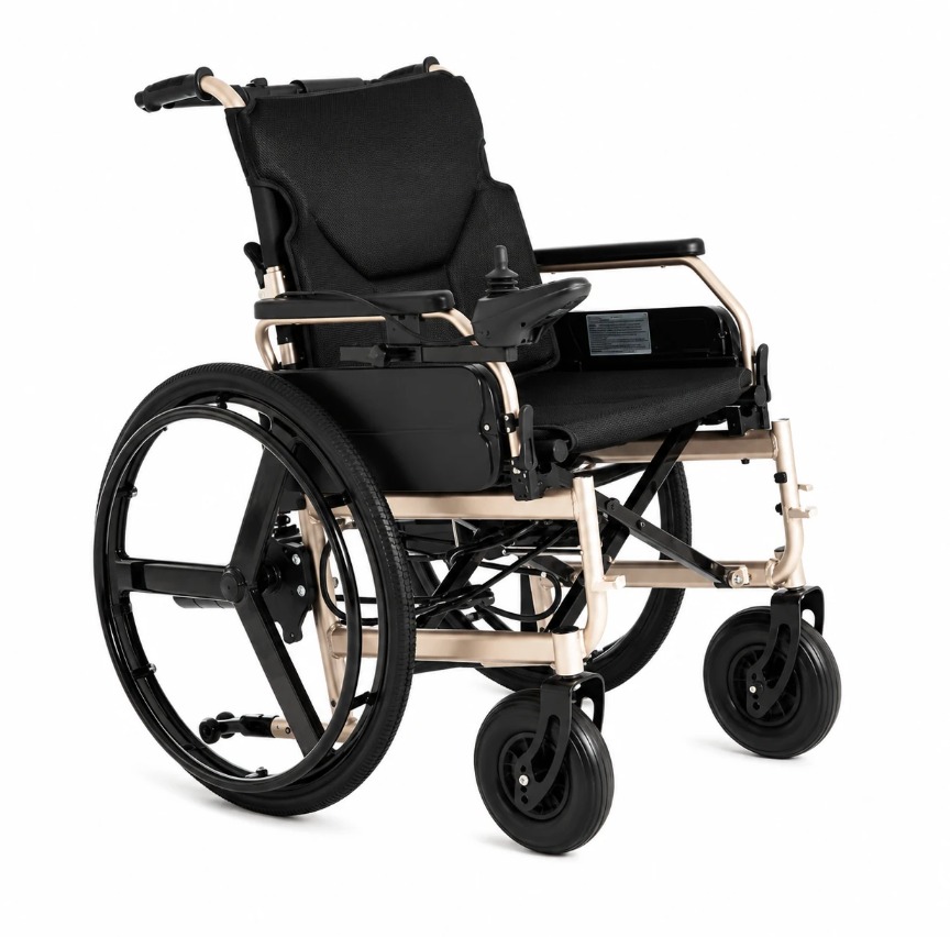 Explorer Elite Electric Wheelchair – Folding Hybrid Power Chair - Image 3
