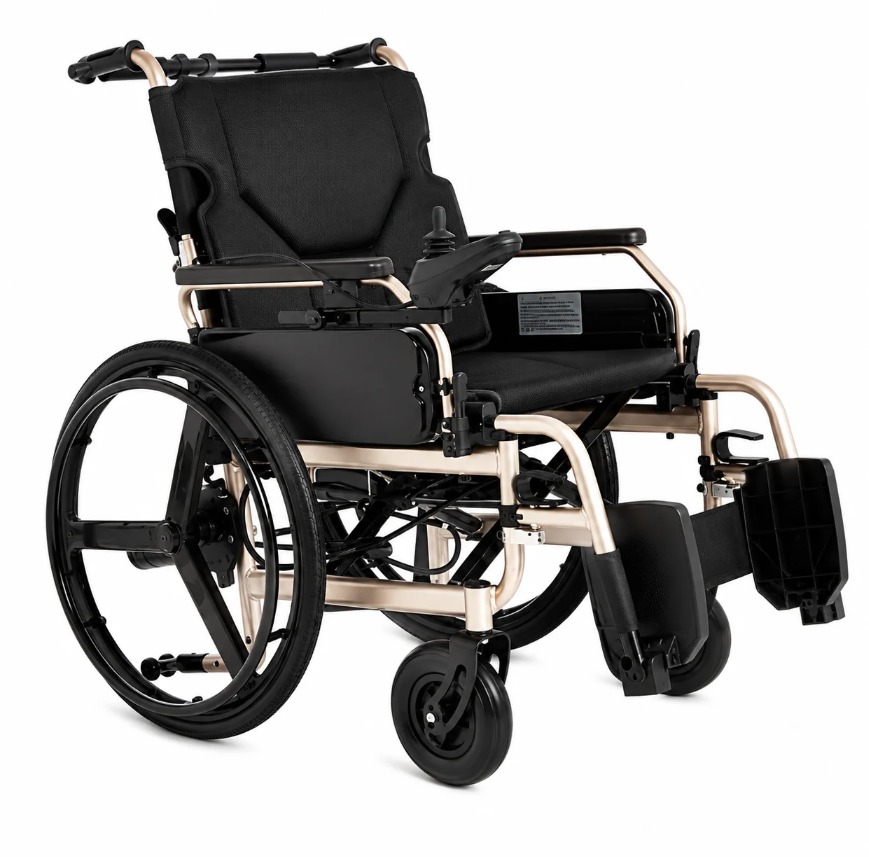 Explorer Elite Electric Wheelchair – Folding Hybrid Power Chair - Image 4