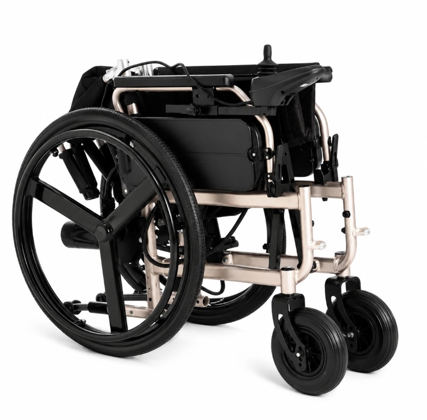 Explorer Elite Electric Wheelchair – Folding Hybrid Power Chair - Image 5