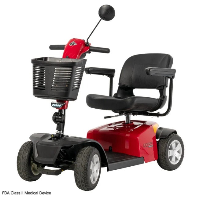 Rascal Conquest 4-Wheel Mobility Scooter - Image 4