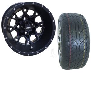 Golf Cart Wheel and Street Tire Combo