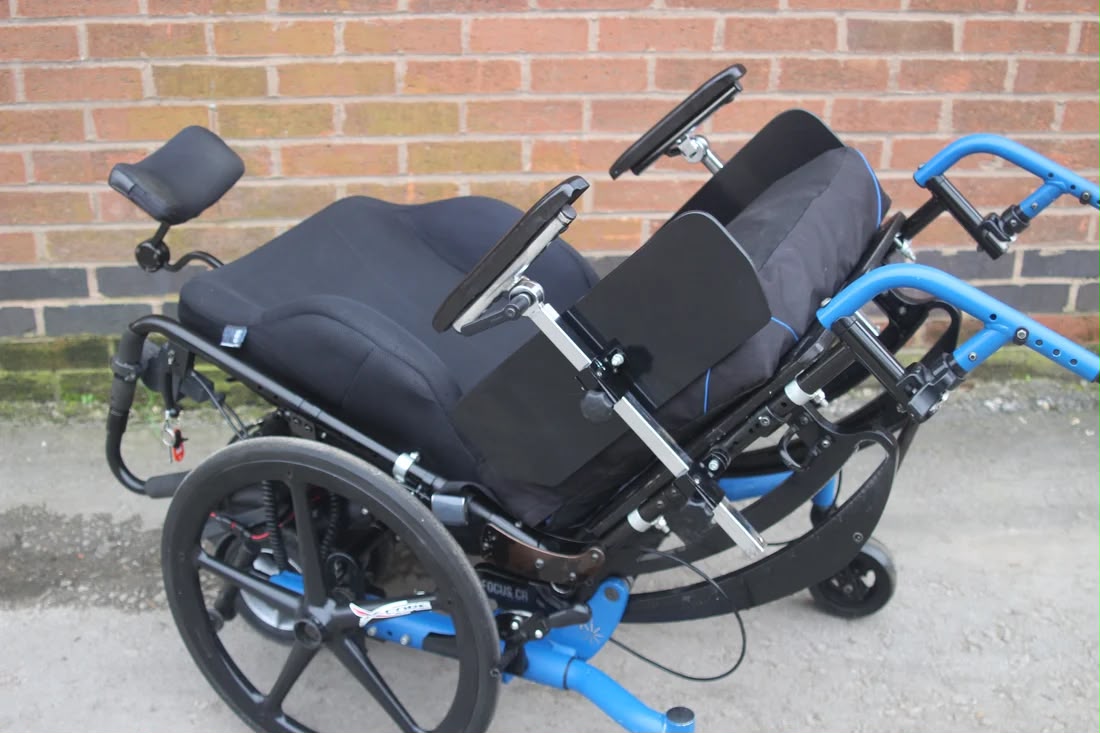 Ki Focus CR Tilt-in-Space Wheelchair | 50° Tilt | Mobility Chair - Image 7