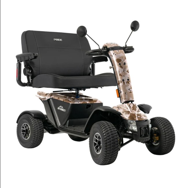 Pride Baja Wrangler 2 Heavy-Duty Outdoor Mobility Scooter - Image 2