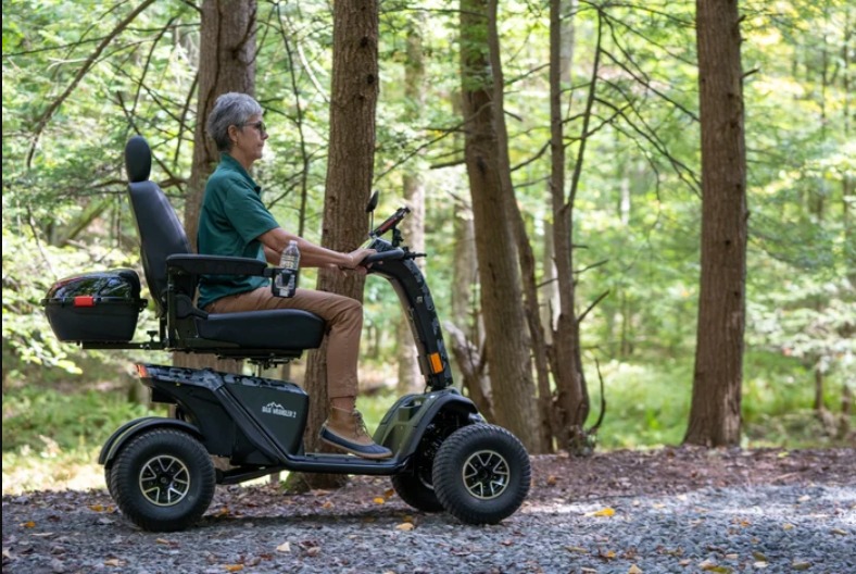 Pride Baja Wrangler 2 Heavy-Duty Outdoor Mobility Scooter - Image 3