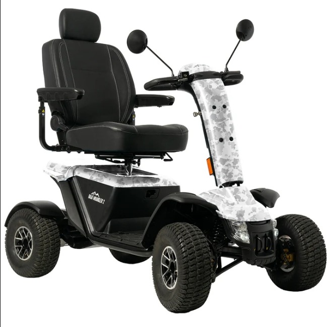 Pride Baja Wrangler 2 Heavy-Duty Outdoor Mobility Scooter - Image 4