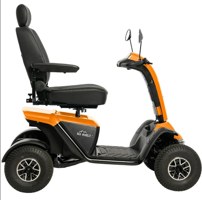 Pride Baja Wrangler 2 Heavy-Duty Outdoor Mobility Scooter - Image 8