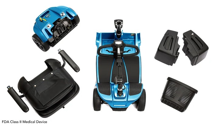 Pride Revo 2.0 4-Wheel Mobility Scooter - Image 3