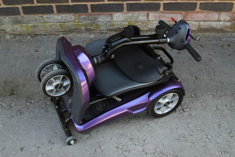 Drive Dual Wheel Auto Folding Mobility Scooter | Lightweight Travel Scooter | Refurbished - Image 3