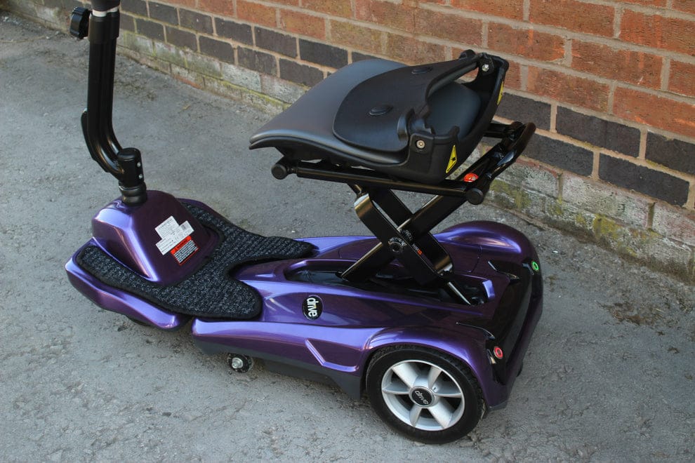 Drive Dual Wheel Auto Folding Mobility Scooter | Lightweight Travel Scooter | Refurbished - Image 4