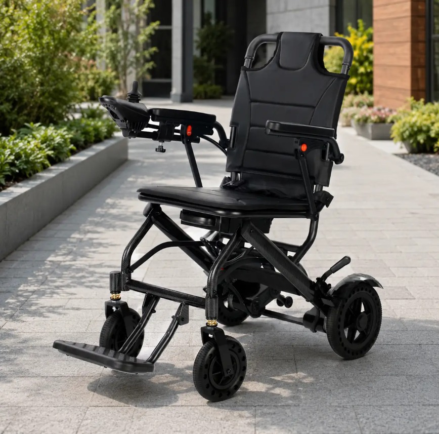 Explorer Lite Lightweight Folding Electric Wheelchair - Image 2