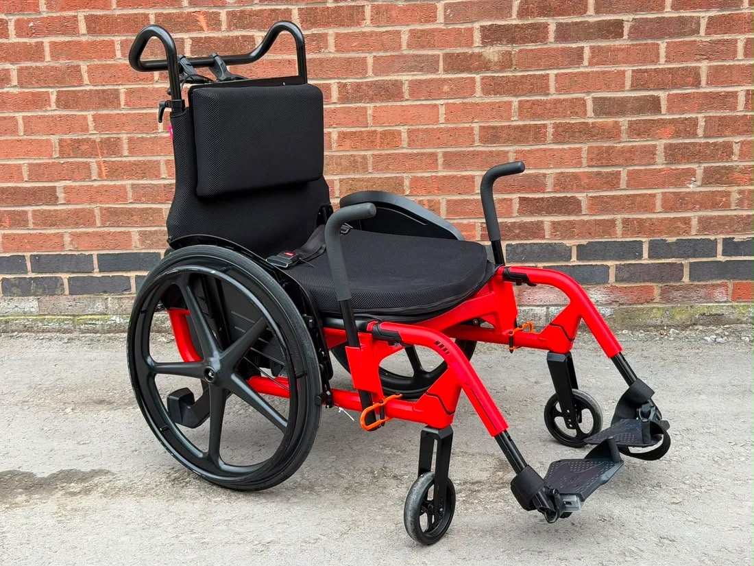 Invacare Action Ampla Bariatric Wheelchair Heavy Duty - Image 9