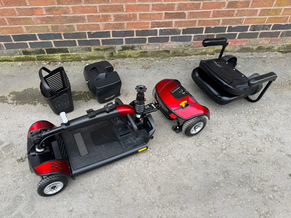 Pride Go-Go Elite Traveller LX Mobility Scooter | Lightweight Travel Scooter | Refurbished - Image 3
