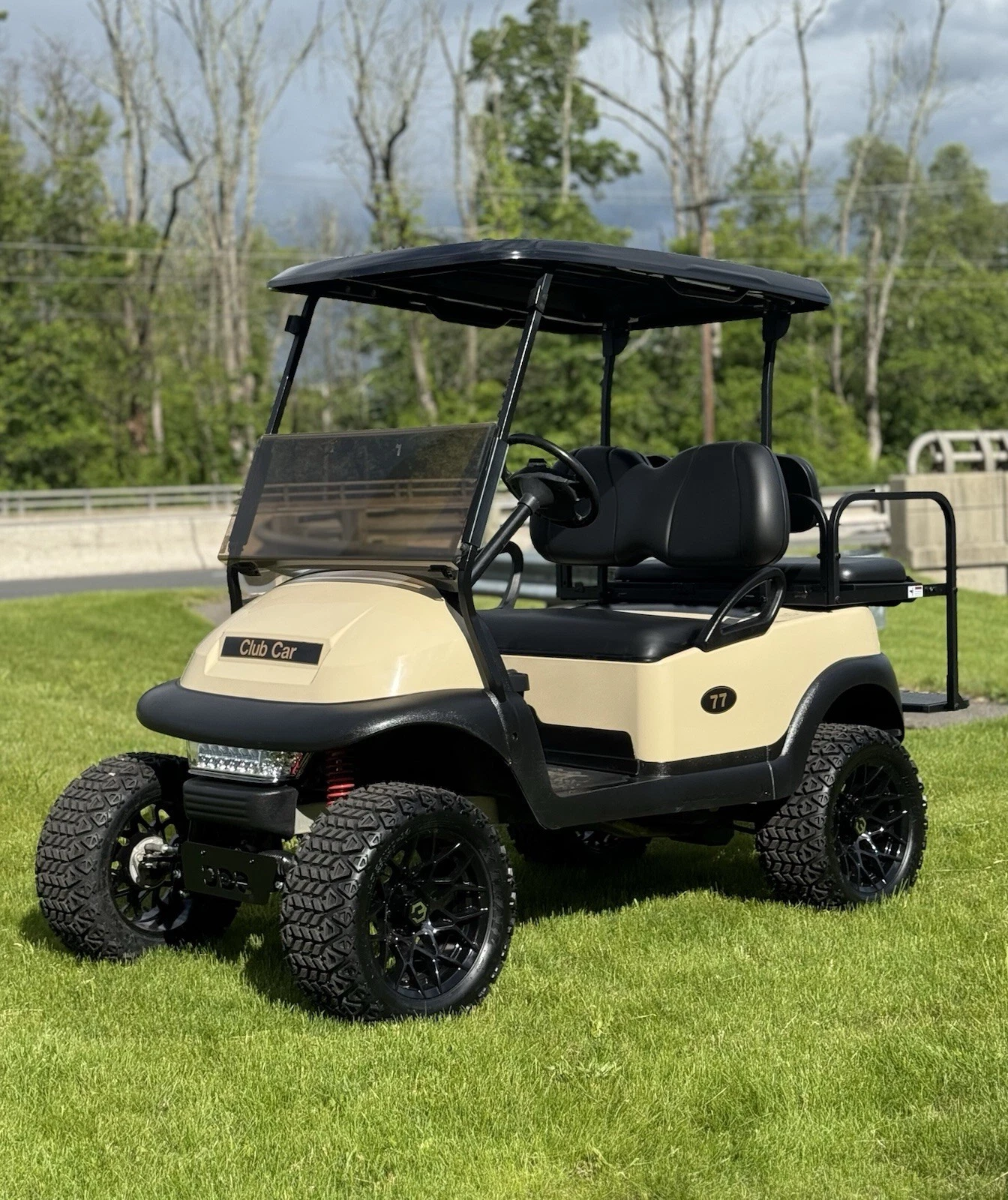Club Car Precedent Lifted Golf Cart